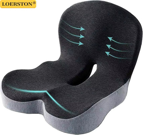 Memory Foam Cushion Interior Accessories Pillow Car Seat Waist Pillow Lumbar Support Office Pillow Chair Cushion
